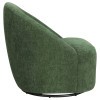 Leon Green Swivel Accent Chair