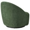 Leon Green Swivel Accent Chair