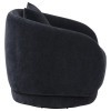 Arnaud Navy Swivel Accent Chair