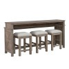 Skyview Lodge 4 Piece Console Bar Table Set