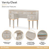 St. Charles Vanity Desk