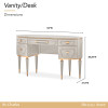 St. Charles Vanity Desk