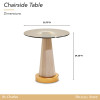 St. Charles Chairside Table
