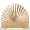 Fantosini Gold King Fan Bed
