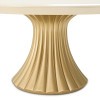 Fantosini Gold Round Dining Room Set