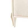 La Terrazza Creamy Pearl Upholstered Bed