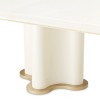 La Terrazza Creamy Pearl Rectangular Dining Room Set