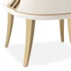 La Terrazza Creamy Pearl Round Dining Room Set