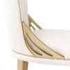 La Terrazza Creamy Pearl Round Dining Room Set