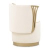 La Terrazza Creamy Pearl Vanity Chair