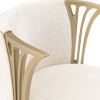 La Terrazza Creamy Pearl Vanity Chair