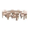 West Kensington Sea Salt Caramel Oval Dining Room Set