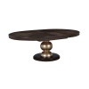 West Kensington Medium Espresso Oval Dining Table