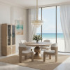 West Kensington Sea Salt Caramel Round Dining Room Set