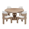 West Kensington Sea Salt Caramel Round Dining Room Set