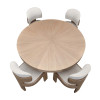 West Kensington Sea Salt Caramel Round Dining Room Set