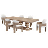 West Kensington Sea Salt Caramel Rectangular Dining Room Set
