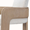 West Kensington Sea Salt Caramel Arm Chair (Set of 2)