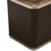 West Kensington Medium Espresso and Buff Living Room Set