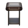 West Kensington Medium Espresso and Buff Living Room Set