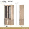 West Kensington Sea Salt Caramel Display Cabinet