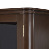 West Kensington Medium Espresso Display Cabinet