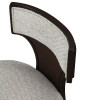 West Kensington Medium Espresso Vanity Chair