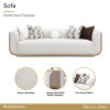 West Kensington Sea Salt Caramel and Buff Living Room Set