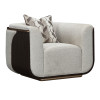 West Kensington Medium Espresso and Buff Living Room Set
