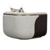 West Kensington Medium Espresso and Buff Living Room Set