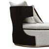 West Kensington Medium Espresso and Buff Living Room Set