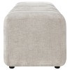 Summer Beige Accent Bench