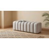 Summer Beige Accent Bench