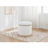 Remuda Ivory Storage Ottoman