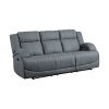 Camryn Reclining Sofa (Graphite Blue)