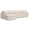 Modmax Oyster Modular Left Chaise Sectional