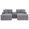 Modmax Granite Modular Home Theater Sectional