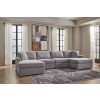 Modmax Granite 4-Piece Double Chaise Sectional