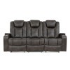 Tabor Power Reclining Sofa w/ Drop-Down Center and Power Headrests