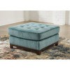 Laylabrook Teal Oversized Accent Ottoman