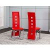 Valencia Side Chair (Red) (Set of 2)