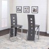 Valencia 24 Inch Counter Height Stool (Charcoal) (Set of 2)