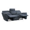 Clifton Reclining Living Room Set (Blue)