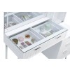 Souza White Makeup Vanity w/ LED Mirror