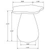 Perth 20 Inch Side Table