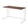 Tyrese Writing Desk (Walnut/ White)