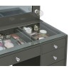 Acena Vanity Table w/ Mirror (Grey)