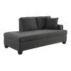 Elmont Chaise (Charcoal)