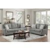 Halton Living Room Set (Gray)