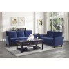 Dunleith Living Room Set (Blue)